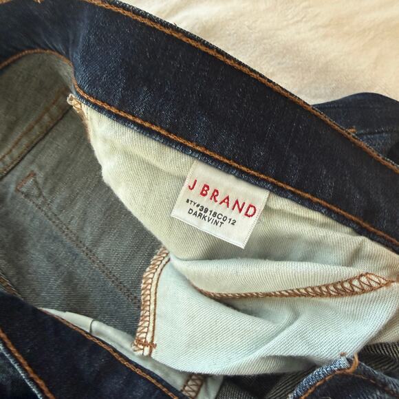 J Brand Women’s Jeans Size 29 Dark Wash Mid-Rise Bootcut / Straight Leg Denim - Picture 10 of 15